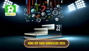 Bảng xếp hạng Bundesliga 2025