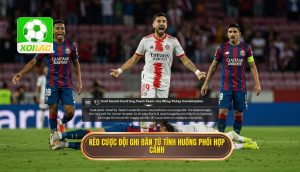 Kèo cược đội ghi bàn từ tình huống phối hợp cánh