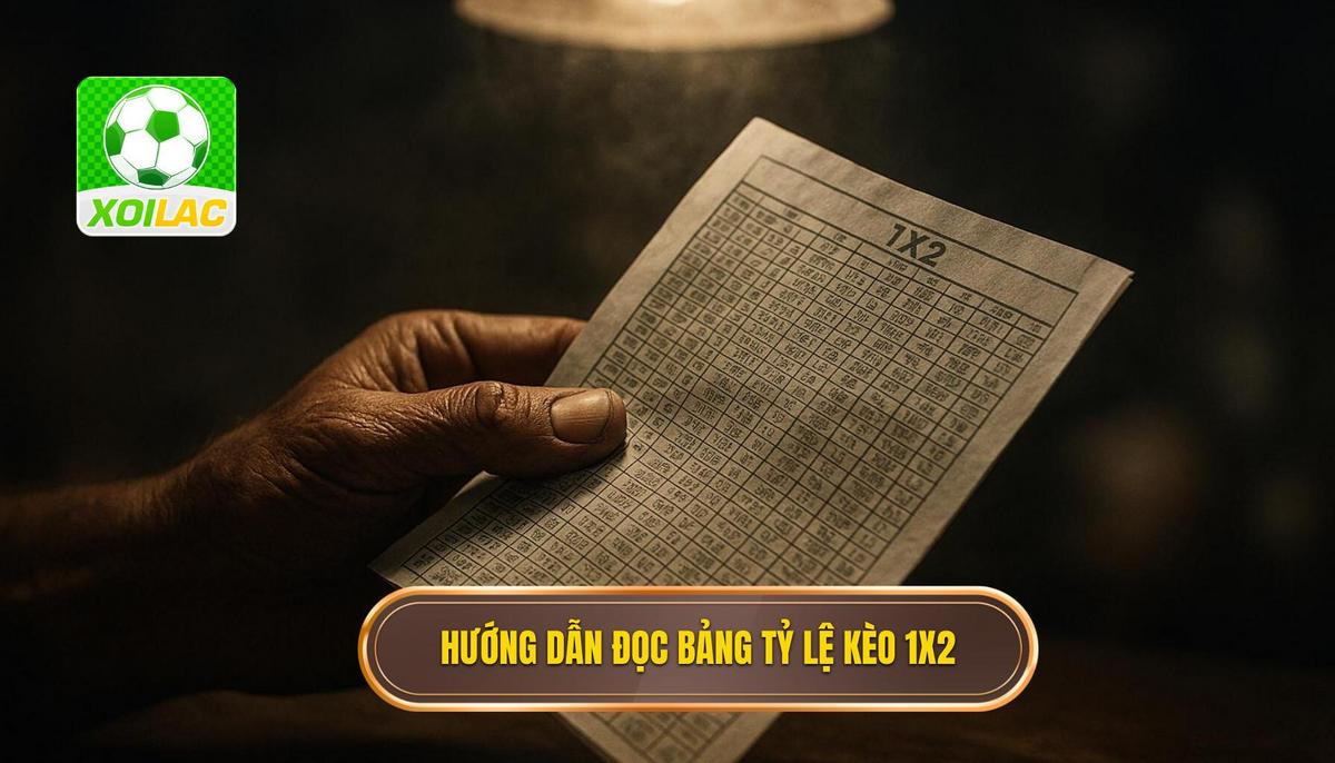 Cách Đọc Bảng Tỷ Lệ Kèo 1x2 Chuẩn Xác